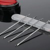Sebum Suction Extruder Removal Facial Nose Squeezer Tool 4-piece set 2 sebum extrusion set - rose gold 10ea