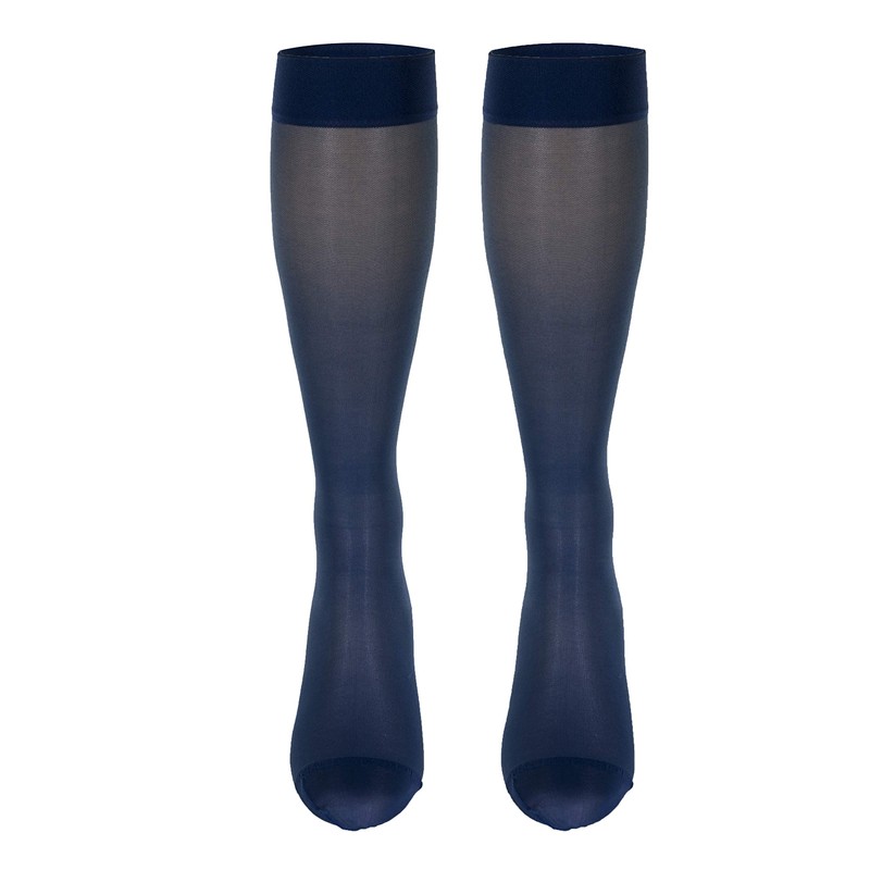 Truform Sheer Compression Stockings, 15-20 mmHg, Women's Knee High Length,