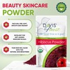 Davis Finest Organic Hibiscus Powder 250g, Hair & Skin, Facial