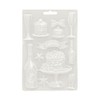Stamperia K3PTA5667 Soft Mould A5, Grey, 14.8 x 21 x