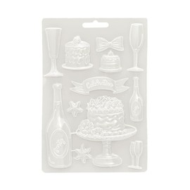 Stamperia K3PTA5667 Soft Mould A5, Grey, 14.8 x 21 x 1.1 cm