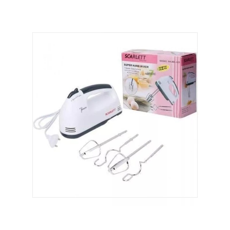 Scarlett Batidora A Mano Electrica Amasadora Cocina Scarlett