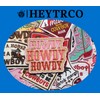 HEYTRCO 25PCS Howdy Iron on Patches, Funny Cute Western Country