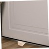 DOITOOL 6pcs Non Slip Wooden Door Stopper Wedge Chevron Design
