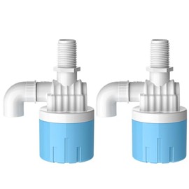 float valve for water tank Automatic water trough water level control float valve aqua pulse trough water leveler (1pcs 3/4" top inner)