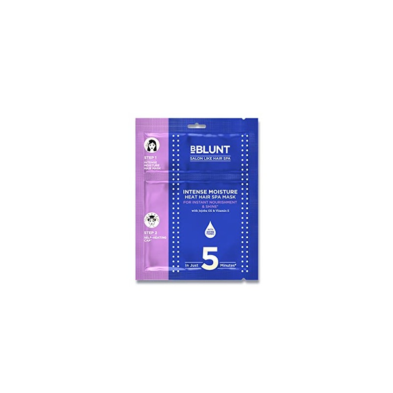 BBLUNT Mascarilla Capilar Hidratante Intensa Con Gorro Autocalentable | Tratamiento