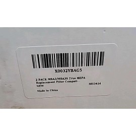 JORAIR 2 PACK MSA3/MSA3S True HEPA Replacement Filter Compatible with Membrane