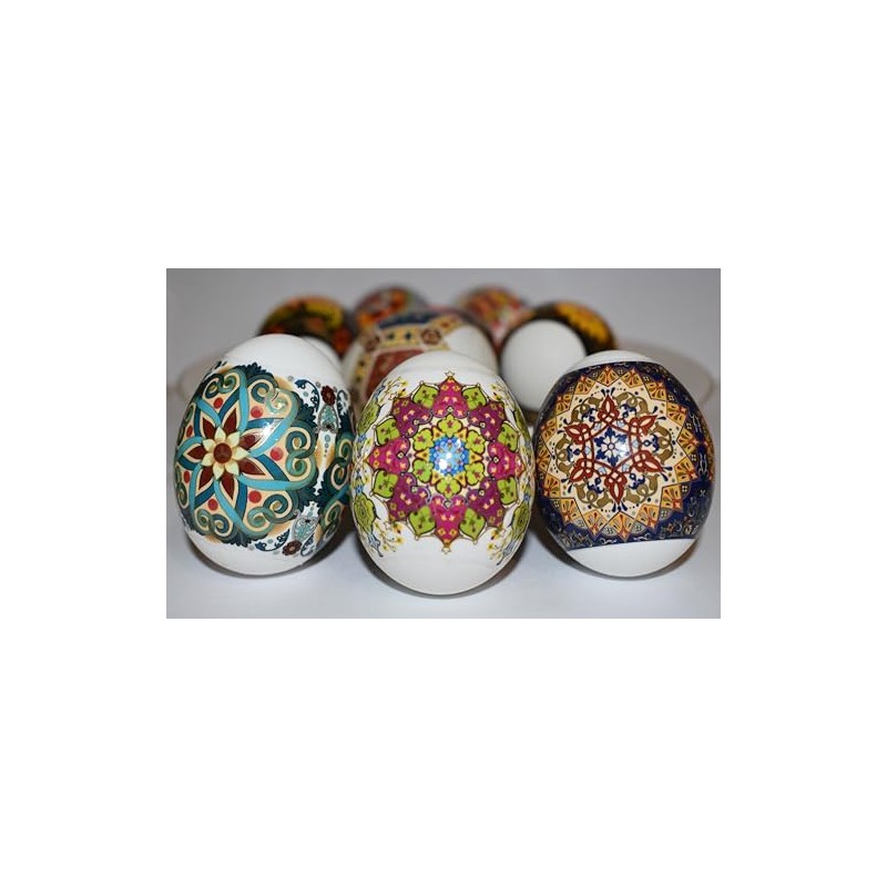 Diximus - Funda termoencogible para decoración de huevos de Pascua,