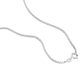 NKlaus Genuine 925 Sterling Silver Venetian Chain Silver Chain 1.40 mm Wide, Sterling Silver