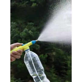 페트병 분무기 휴대용 물 고압 분사기 1개 생수병 [1단계 부스터 1개] Portable Water Pressure Sprayer with 1 Pet Bottle [1 Booster Included]