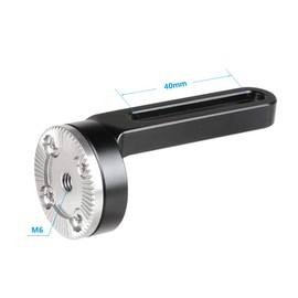 CAMVATE Standard M6 Rosette Extension Adapter Install by 1/4"-20 Thread Hole with 40mm Mounting Groove - 2278