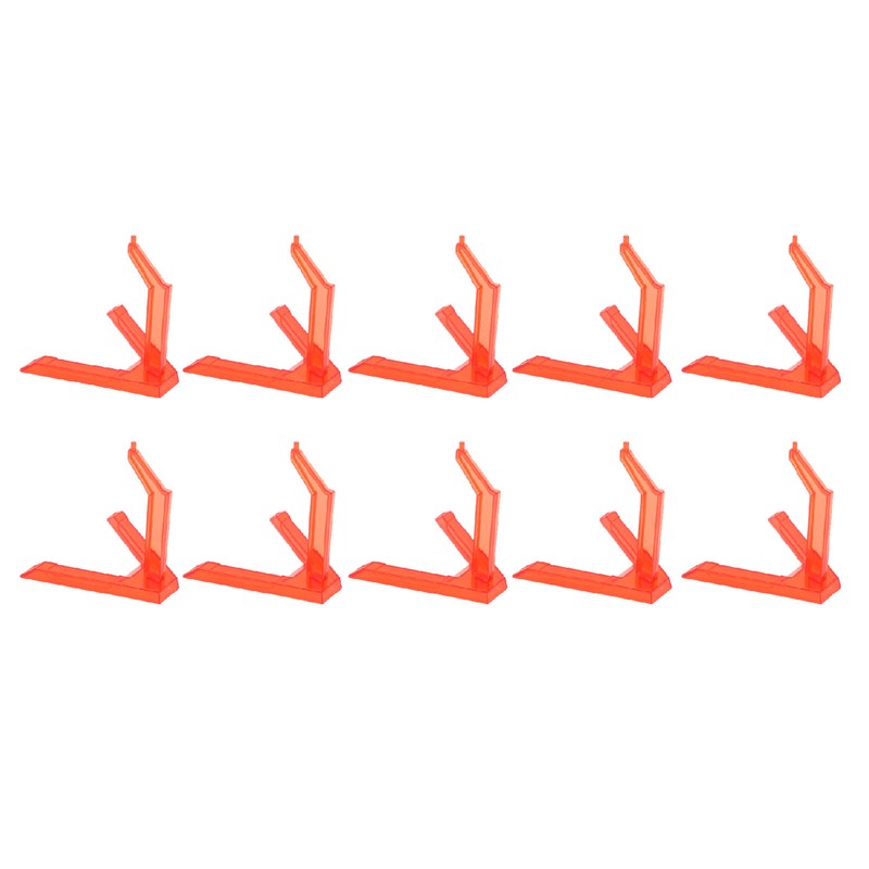 10pcs Action Figure Display Stand Multipurpose Plastic Flexible Figure Holder