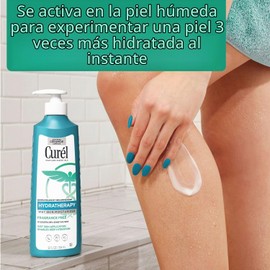 Curél Hydra Therapy: Hidratante para piel seca y extra seca, úsalo en piel húmeda para resultados profundos