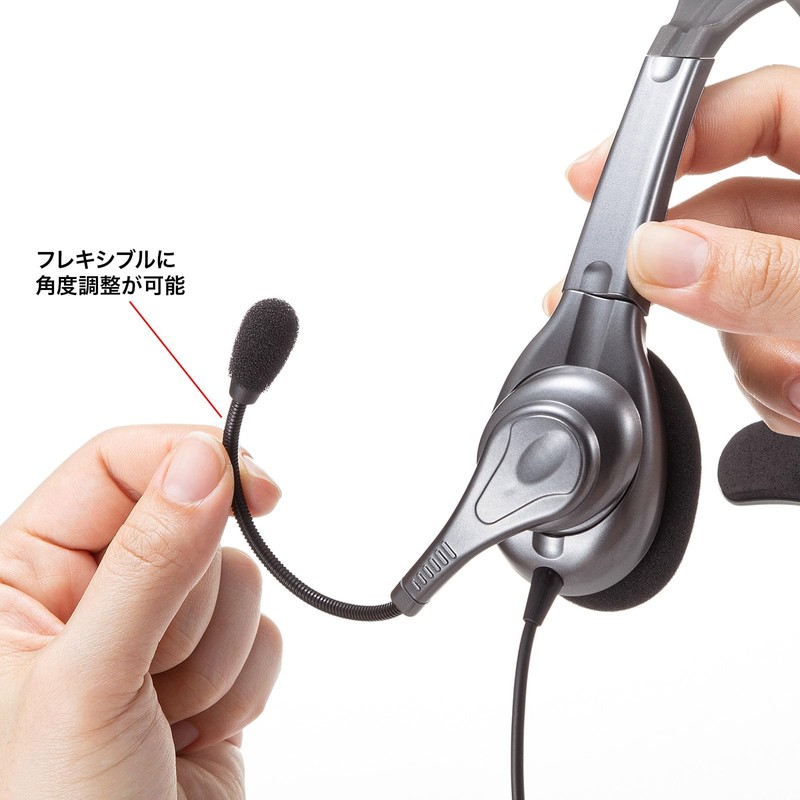 Sanwa Supply MM-WGS5T-HS2 Wireless Guide Headset (for parent device)