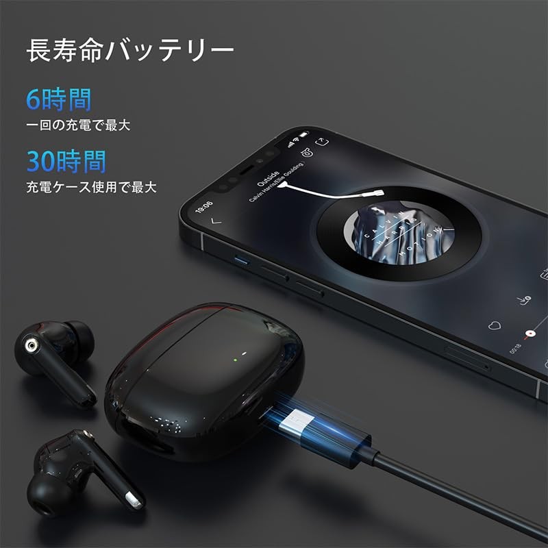 SuperEQ S10 ANC TWS Earphones - Bluetooth 5.3, Active Noise