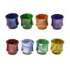 Armerah Marbled Curve 810 Drip Tip eCig Mouthpiece Short/Extra-Wide Epoxy