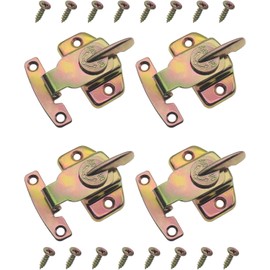 FDXGYH 4 Pack Dining Table Lock Heavy Duty Align-N-Lock Table Locks Leaf Buckle Connector with Screws for Extension Tables/Computer Workstations and Conference [Color zinc]