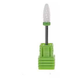 BoxFx Punta Seguridad Cerámica Para Drill Pulidor Uñas Acrílico C