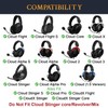 SOULWIT Cooling Gel Replacement Earpads Cushions for HyperX Cloud 1/2/3/Pro/Core/Alpha/Alpha