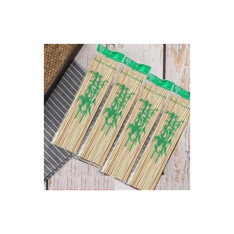 Purely Natural Palo Palillos Para Brochetas De Bambú 25 Cm