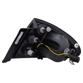 HEADLIGHTSDEPOT Left Driver Side Tail Light Compatible With Buick LaCrosse 2005-2009 CAPA Certified