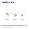 3Pcs Flat Back Earrings for Women Cartilage Earrings for Women