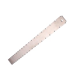 Guitar Neck Ruler 420mm Guitar Neck Notched Straight Edge Stainless Steel Guitar Neck Notched Guitar Builder Tool Ruler Measuring Ruler for Guitar Bass