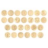 PATIKIL Alphabet E Wax Seal Stamp, Initial Letter Sealing Wax