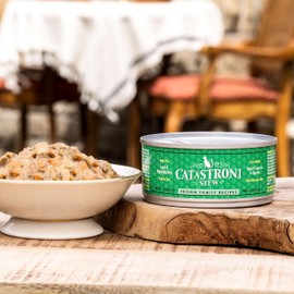 Fromm Cat-A-Stroni Lamb & Vegetable Stew Cat Food - Premium Wet Cat Food - Lamb Recipe - Case of (12) 5.5 oz Cans