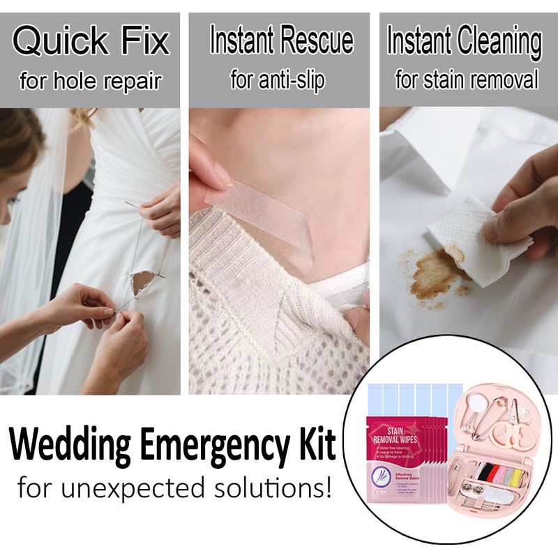 Wedding Day Emergency Kit for Bride, Bridal Emergency Kit with
