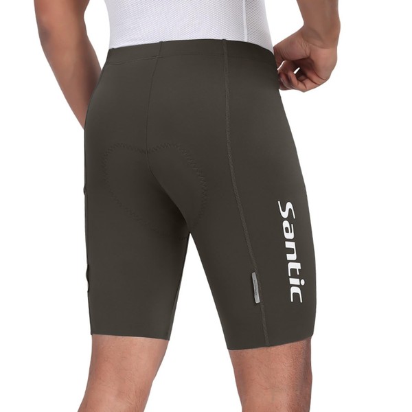 Santic Men's Bike Shorts 4D Padded UPF 50+ Cycling Road