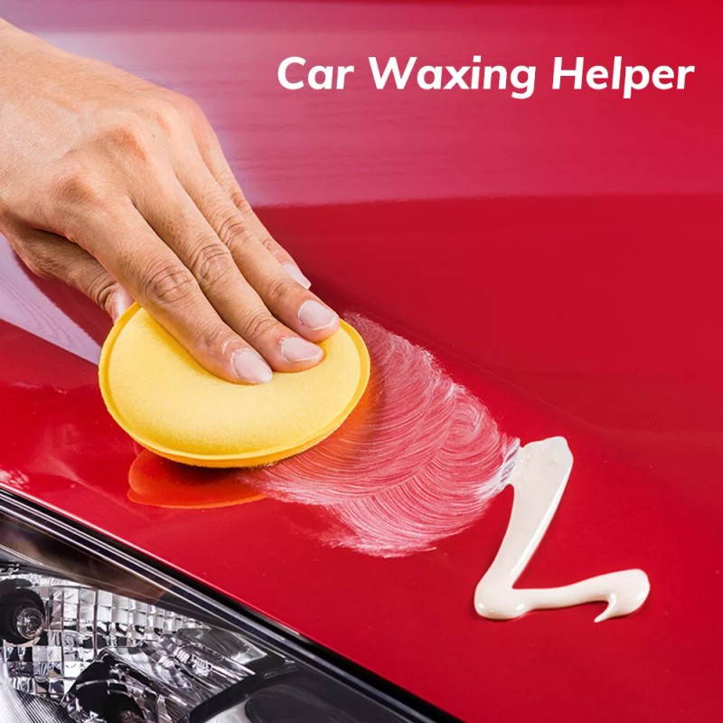 12PCS Car Wax Applicator Polish Foam Sponge Wax Cleaning Detailing