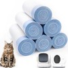 120 Count Self-Cleaning Cat Litter Box Liners Bag, Compatible with