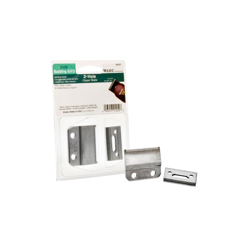Wahl Professional Balding Clipper Replacement Blade Set 02105-400