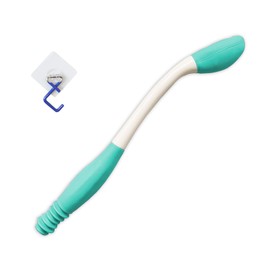 Butt Wiping Aid - Long Reach Comfort Wiper - Self Wipe Assist Toilet Aids Wand Bathroom Bottom Wiper - Elderly Daily Living Aids for Limited Mobility