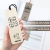 Chunful 20 Pieces Christmas Bible Verse Bookmarks Wooden Christian Religious