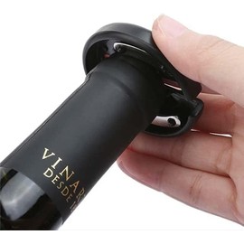 SQUADO Electric Corkscrew, Professional Bottle Opener, Portable with Aluminum Cutter, Electric Bottle Opener with Cutter, Cap, Pourer