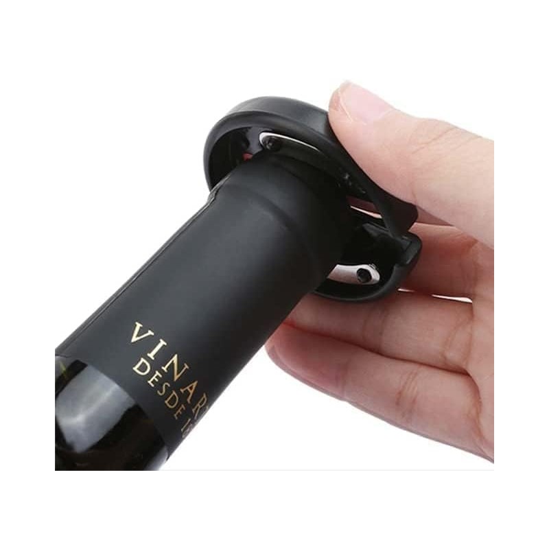 SQUADO Electric Corkscrew, Professional Bottle Opener, Portable with Aluminum Cutter,