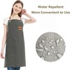 AFUN Chef Aprons for Women Men with Large Pockets, Cotton
