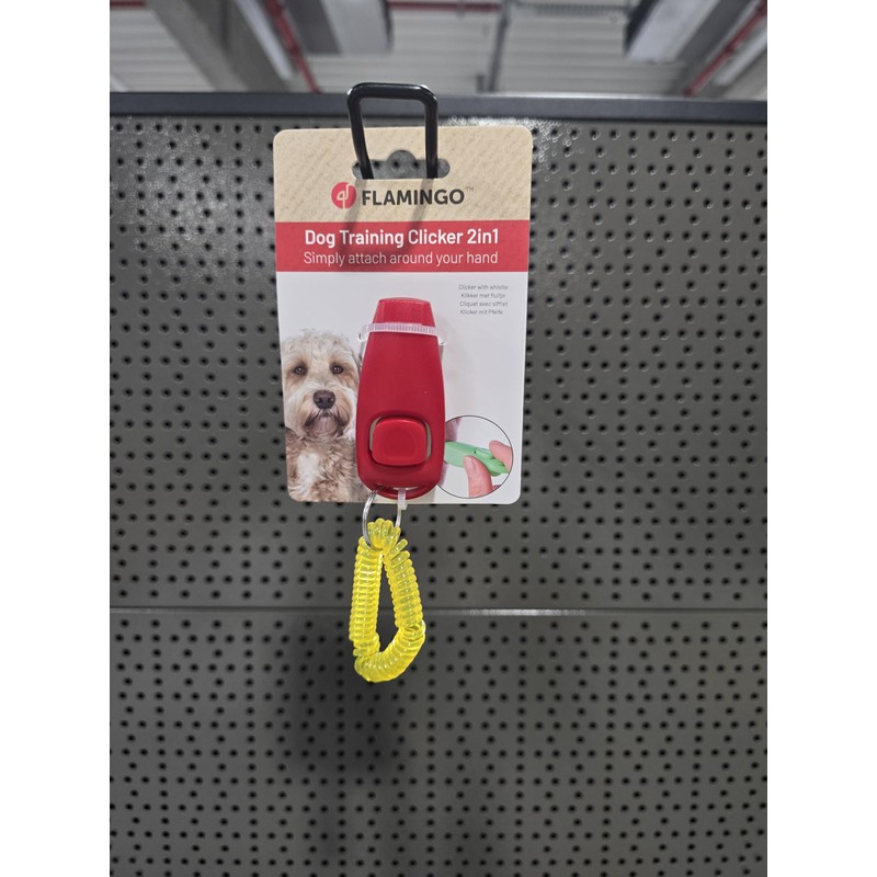 Flamingo Xoë Dog Whistle Clicker Various Colours – 7.5 x