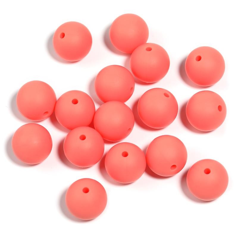 【B170】 Beads for DIY Projects: 15mm Round, Mixed Color, 30Qty
