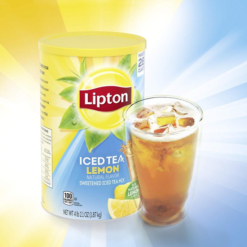 Lipton Iced Tea Mix, Lemon, Net Weight - 4lb 2.1
