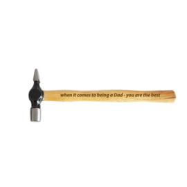 Dad, Father, Daddy, Fathers Day - When it comes to being a Dad, you are the best - Mens Gift Birthday Present DIY Hammer