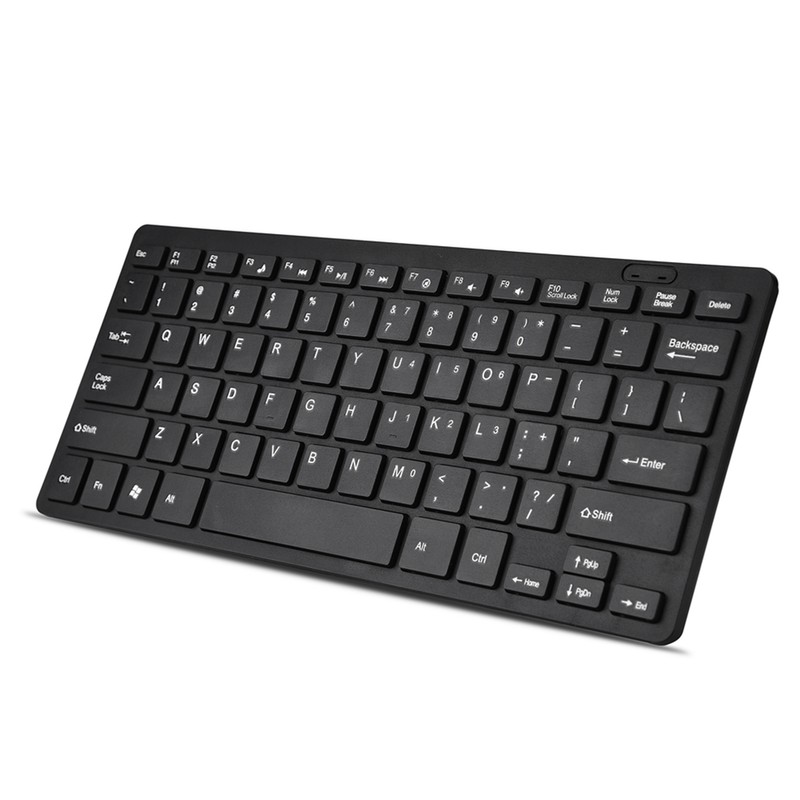 78 Keys Ultra Thin Mini USB Wired Keyboard for Desktop