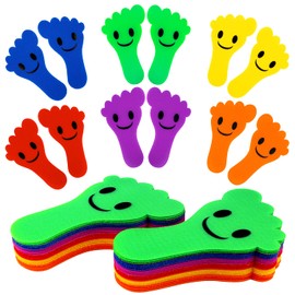 IKAYAS 48 Pcs Carpet Circles Carpet Spot Markers Carpet Dots Floor Markers for Classroom, Carpet Marker Spots Classroom Carpet Spots, 6 Colors