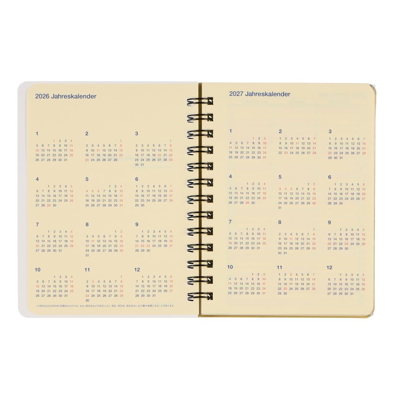 [Delphonics Notebook 2026-2027 Version/Starts March 2026] Rollbahn Diary Yummy M(A)