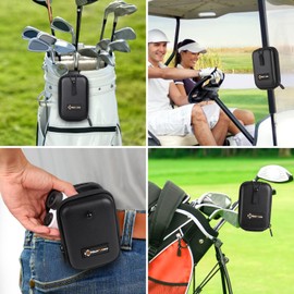 GUNPJONE Golf Rangefinder Magnetic Case, Rangefinder Hard Shell Carry Case Rangefinder Cover for Bushnell TourX V2 V3 V4 V5 Pro X2 Pro XE Or Other Golf Laser Rangefinder