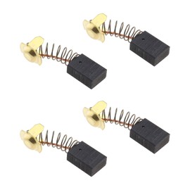 ECSiNG 2 Pairs Carbon Brushes Auto Stop Agitator Replacement Part 6x11x15mm Compatible with Collomix UniMix Cement Mixer Stirrer U1300 Power Tool Accessories