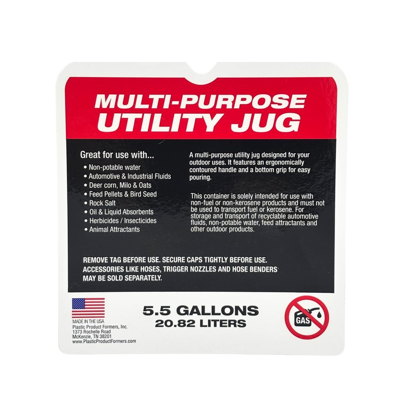 VP Racing Utility Container 5.5 Gallon - 2 Pack With
