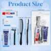 Disposable Toiletry Kits, 6 In 1 Bulk Travel Size Hygiene
